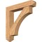 Ekena Millwork Westlake Arts and Crafts Smooth Bracket w/ Offset Brace, Western Red Cedar, 7 1/2"W x 40"D x 40"H BKT0806X40X40WTL03SWR - alternate 1